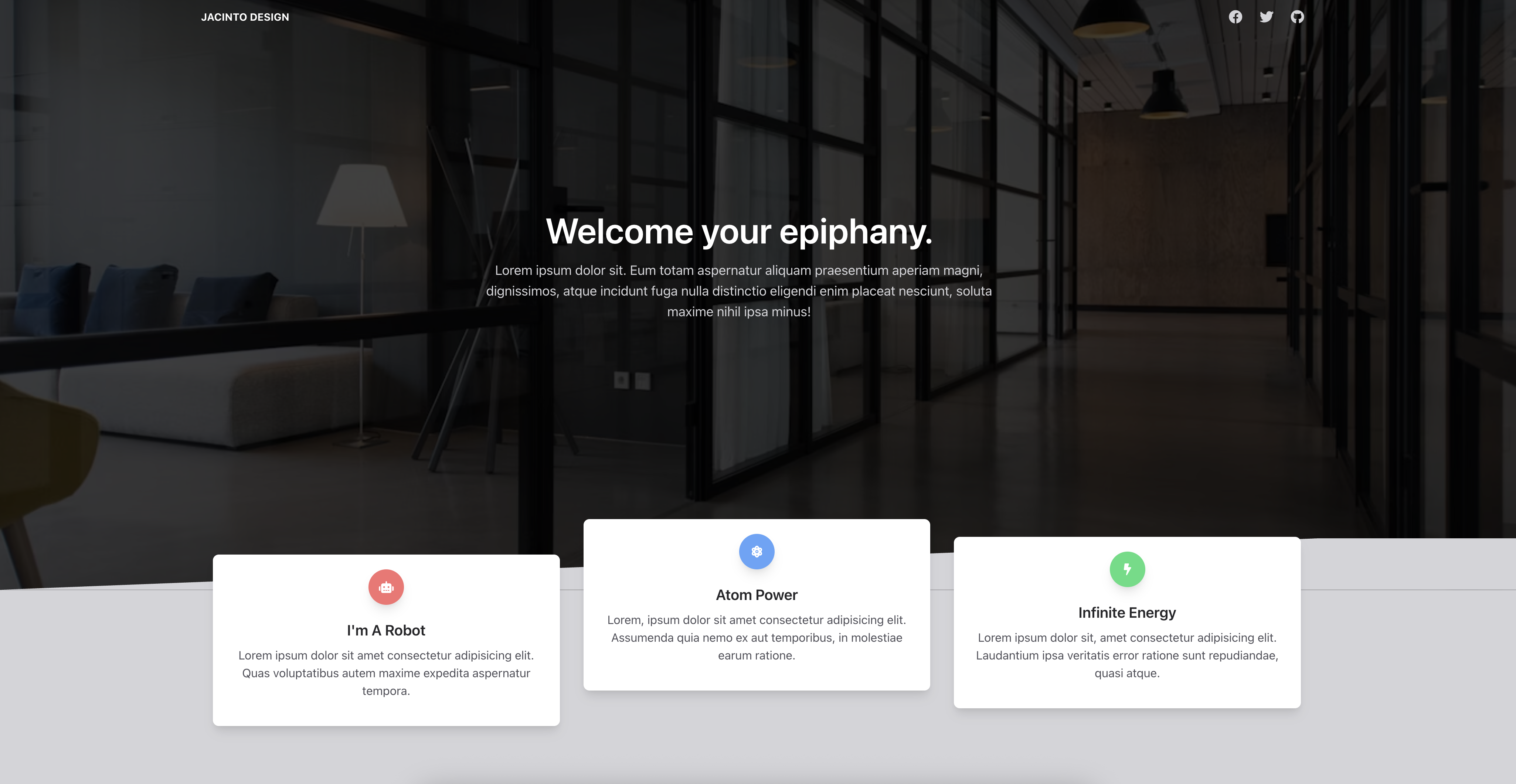 Animated Template Project