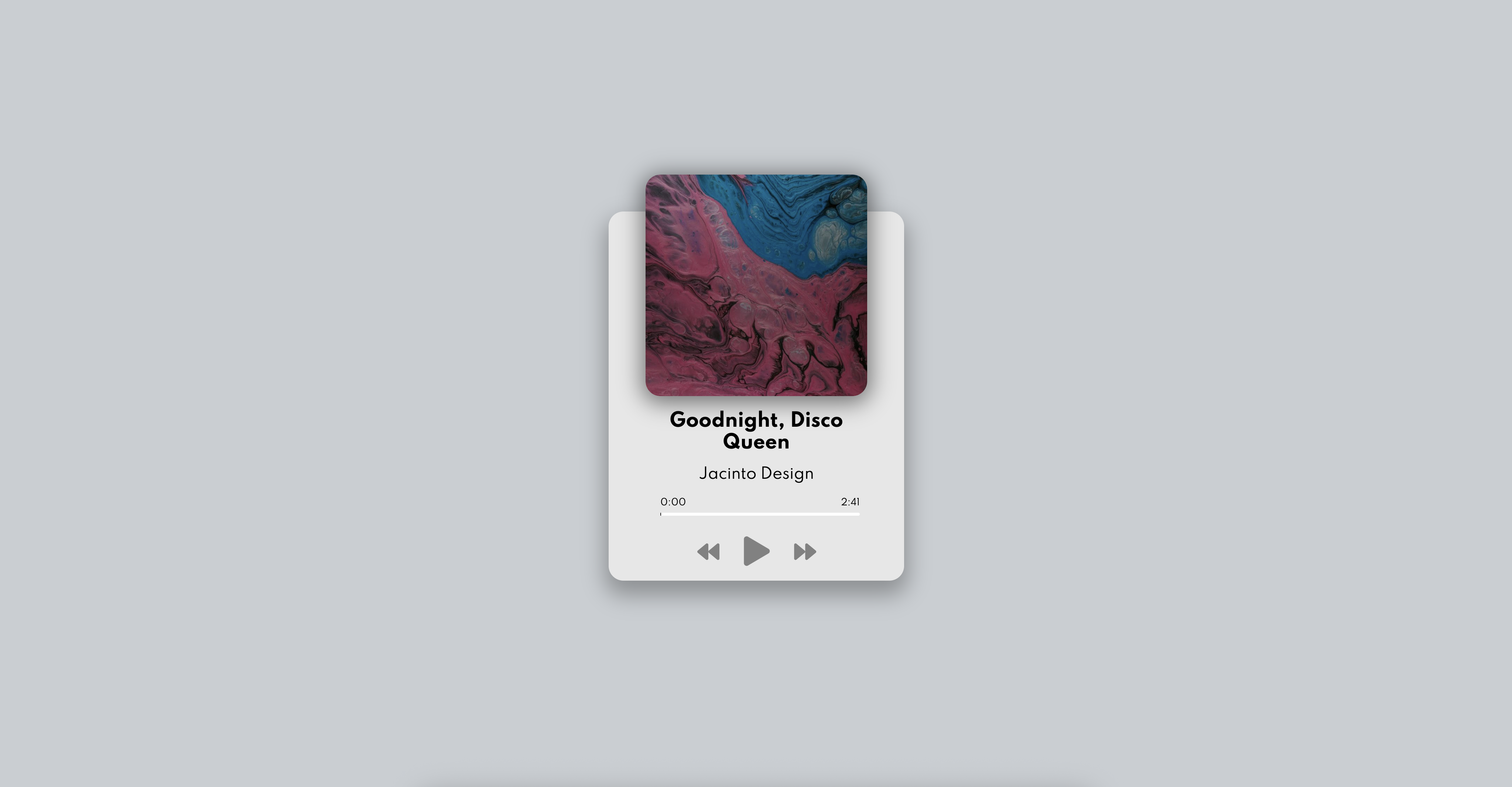 Music Player Project
