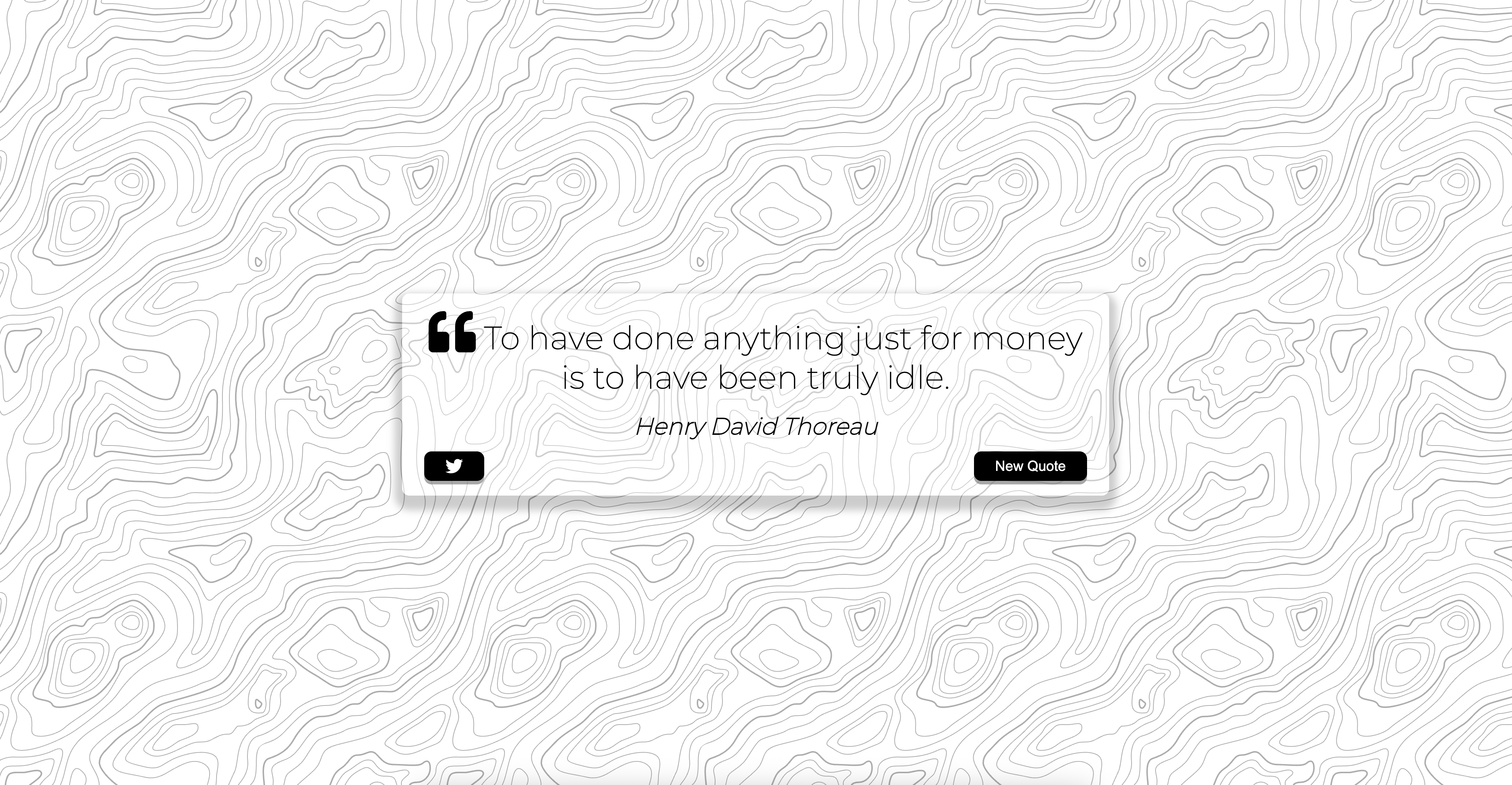 Quote Generator Project